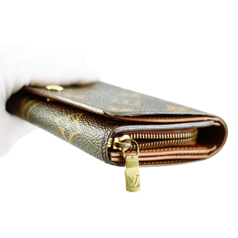 Louis Vuitton Monogram Porte-Monnaie Tresor Wallet w/dustbag RA0958 - Picture 14 of 16